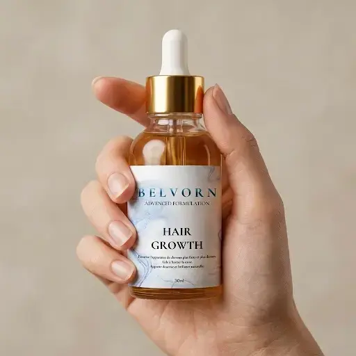 Huile de Croissance Capillaire BELVORN – 30ml