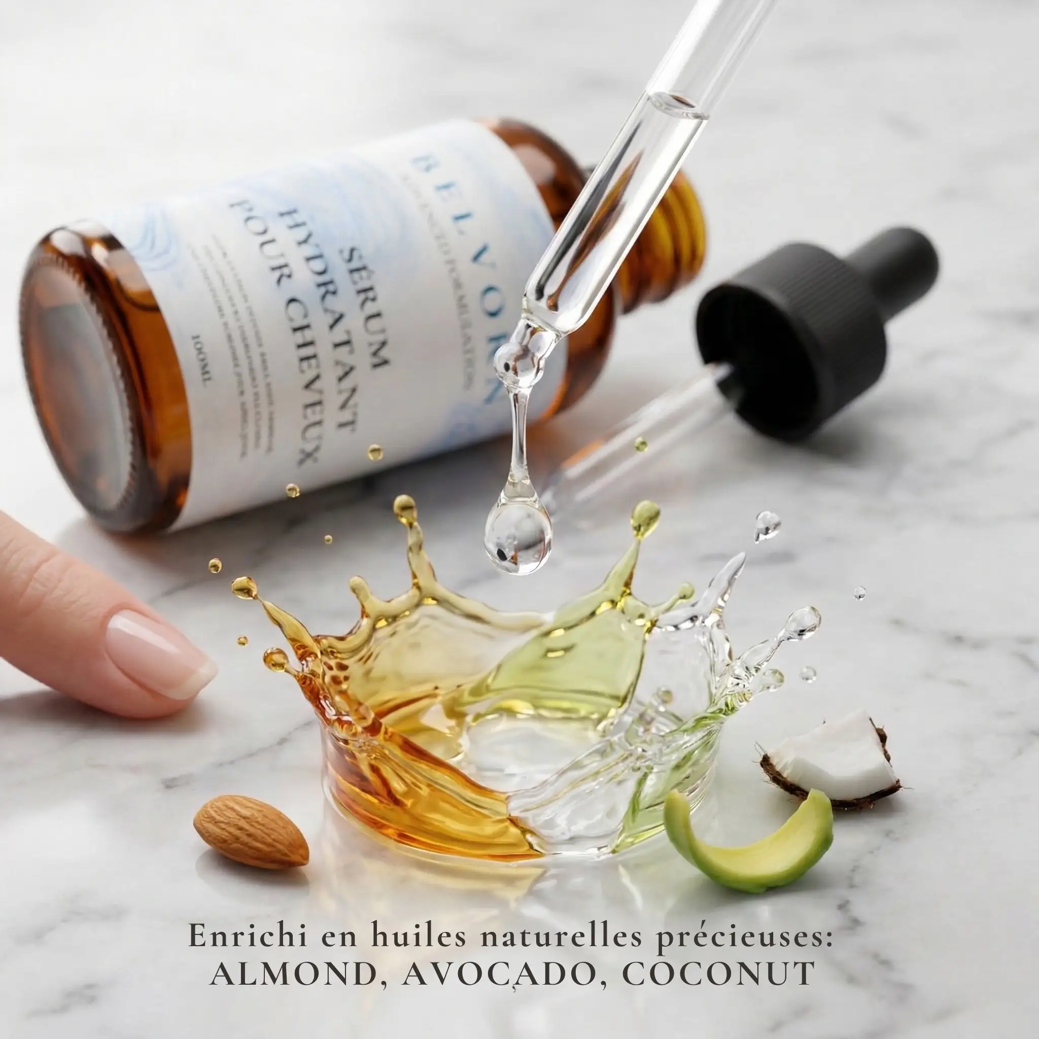 BELVORN – سيروم ترطيب الشعر Sérum Hydratant Pour Cheveux 100ml