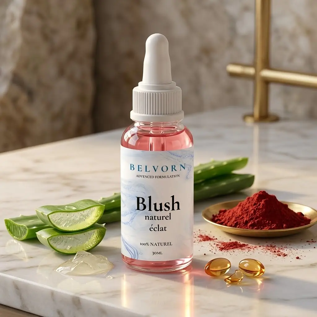BELVORN Blush Naturel Éclat – مورد خدود طبيعي لإشراقة صحية