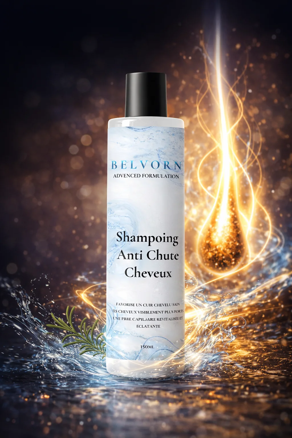 Shampoing Anti-Chute BELVORN – 150ml