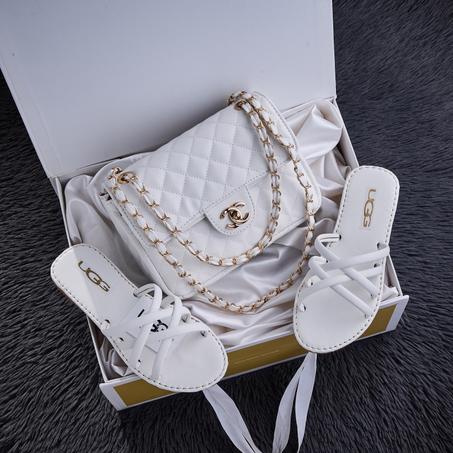 صاك Chanel + صندالة بحلة جديدة