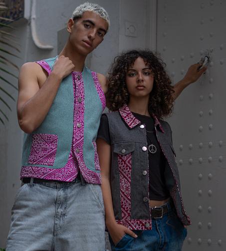 Moroccan carpet gilet UNISEX ORIGINAL