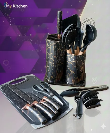 مجموعة سكاكين وادوات المطبخ جودة عالية