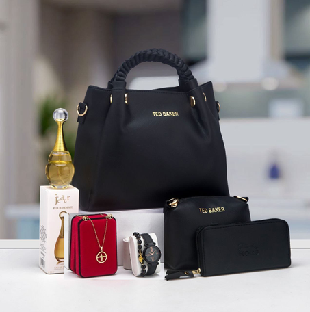 Ensemble Sac à main new + accessoires 6  pièces