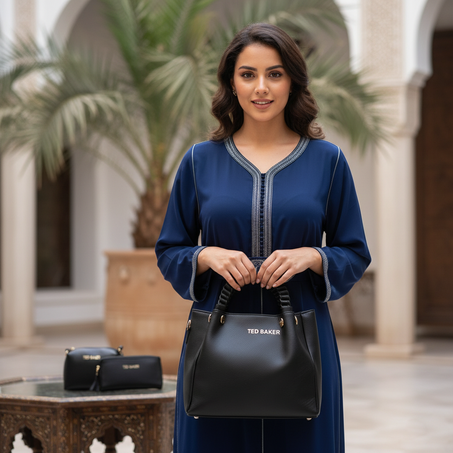 حقيبة يدوية متعددة الوظائف بشكل كلاسيكي متميز