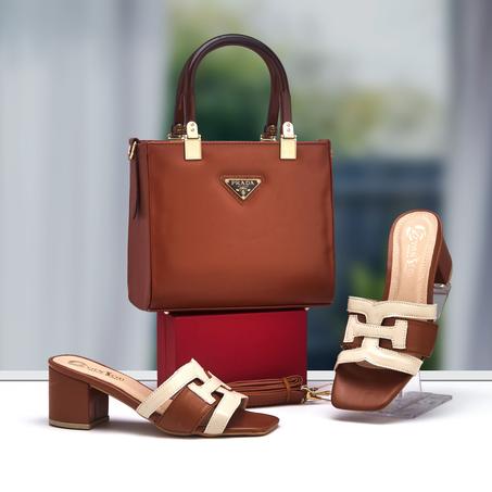 صندالة طالون + صاك اخر صيحات الموضة 2025