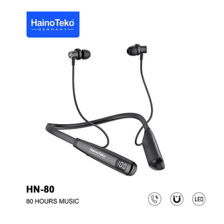 Haino Teko Germany  HN 80 Écouteur tour de cou Bluetooth sans fil