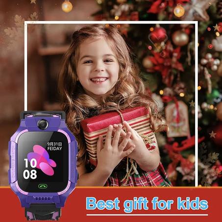 Montre intelligente SOS pour enfants, appel pour enfants, carte SIM 2G, moniteur d'appareil photo, traqueur, lampe de poche, version globale, C002