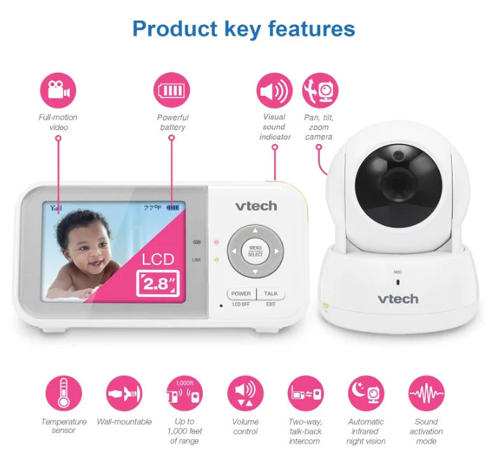 جهاز مراقبة الأطفال من في تك، VM819