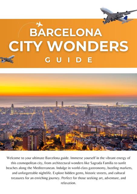 Digital Travel Guide To Barcelona