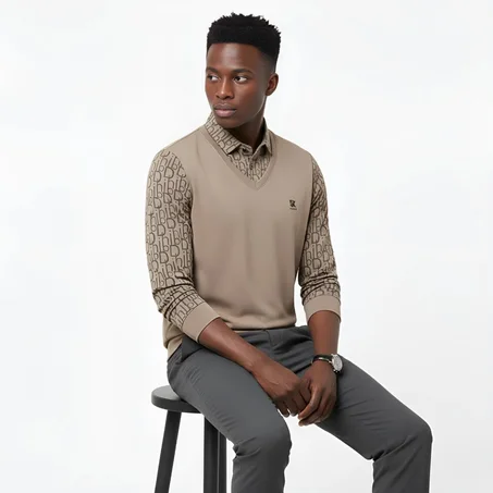 POLO À 2 PIÈCES AU DESIGN ITALIEN GB