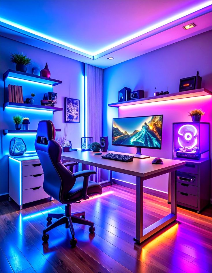 Bande LED Néon RGB Intelligente – Éclairage Personnalisé et Connecté