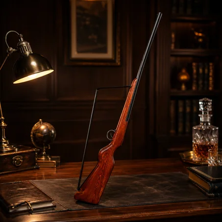Rifle décoratif de 120 cm — design épuré et finition premium - Livraison Gratuite