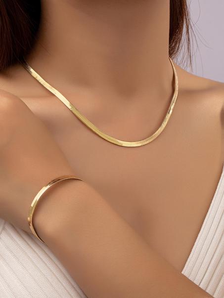 Collier minimaliste & Bracelet