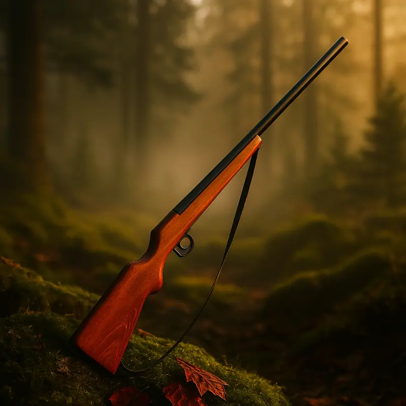 Rifle décoratif de 120 cm — design épuré et finition premium.