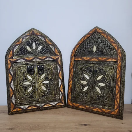 miroir artisanal fomre arch zellige style