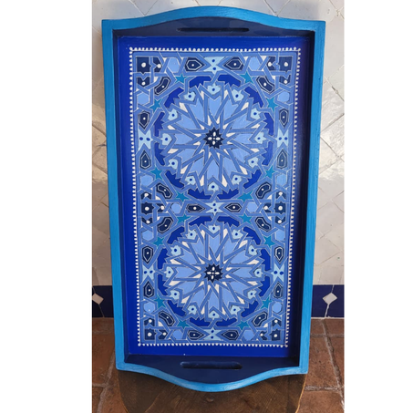 PLATEAUX ARTISANAL FAIT MAIN ZOUAK