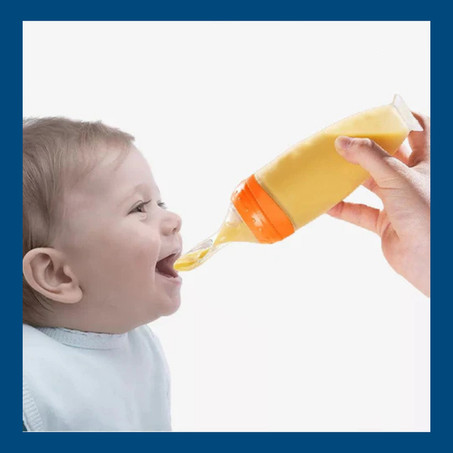 ملعقة إطعام الأطفال