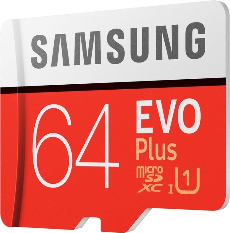Carte mémoire Samsung 64 Go pour photos, vidéos et stockage rapide
