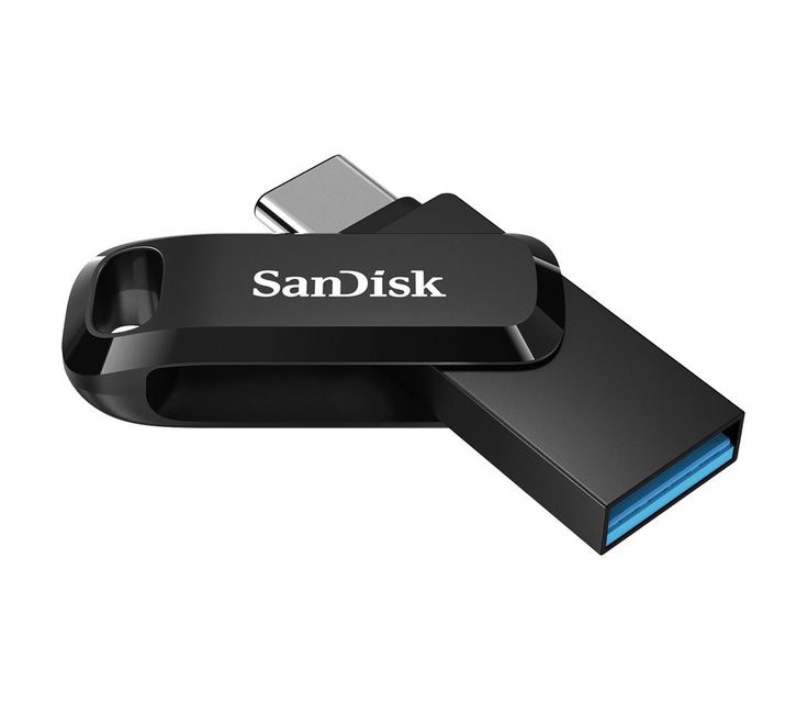 Clé USB SanDisk 2-en-1 – 256 Go | Double connecteur USB-C & USB-A