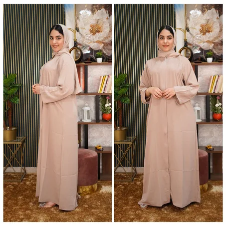 abaya nour avec foulard