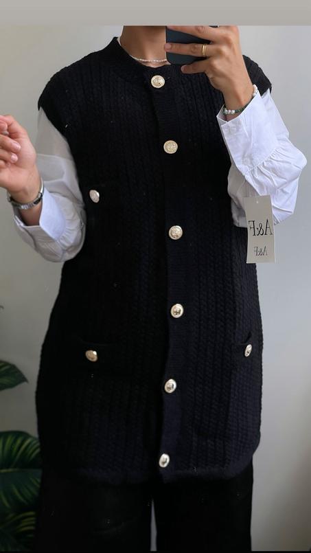 cardigan sans manches