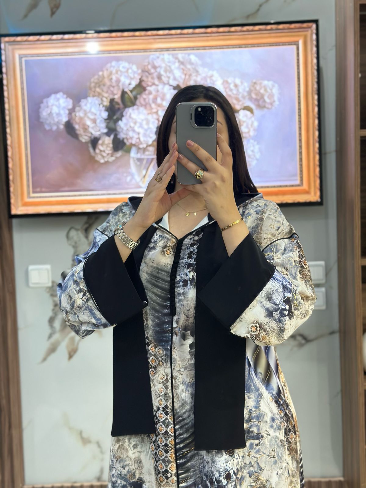 جلابة نسائية بشال