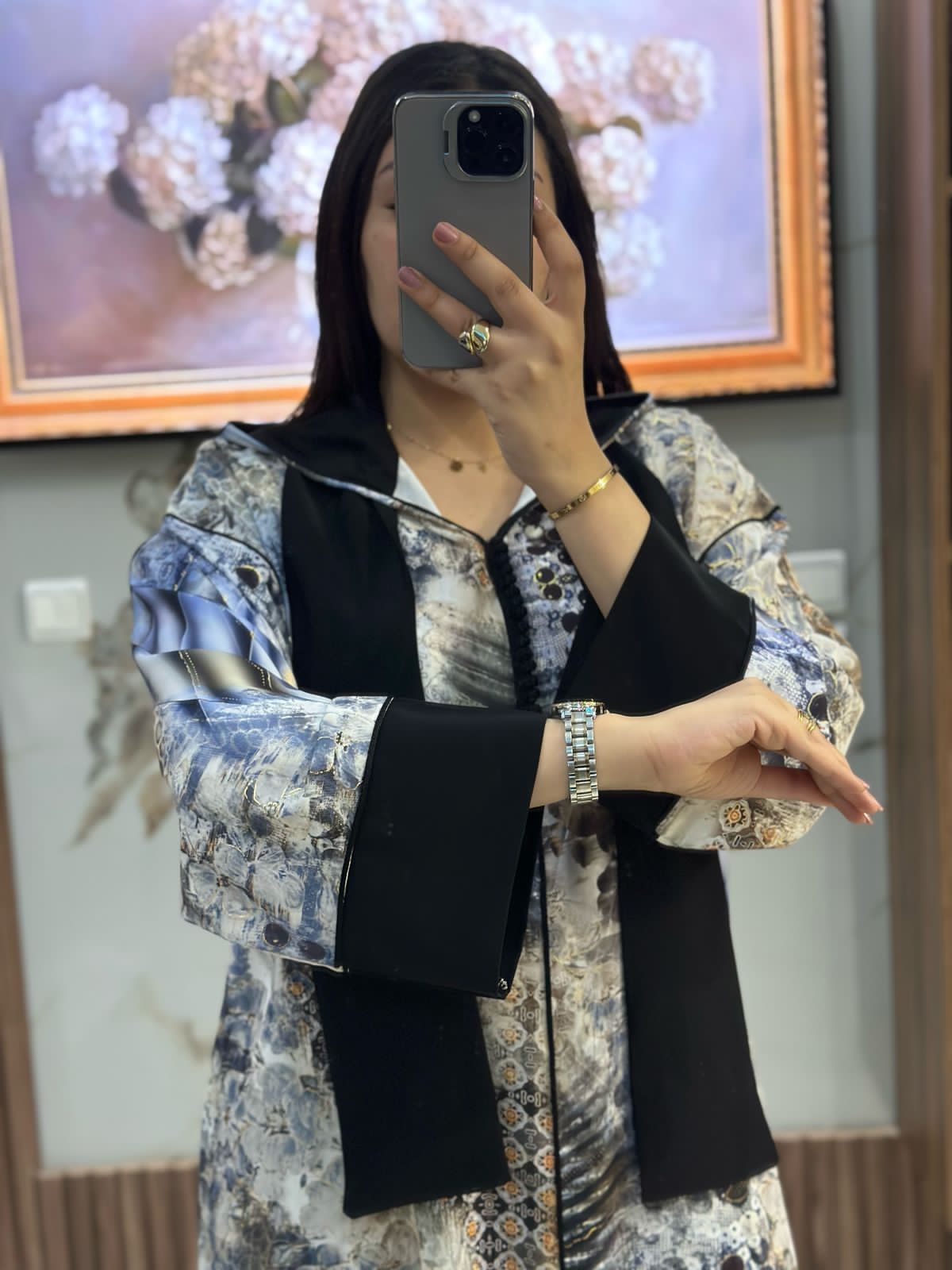 جلابة نسائية بشال