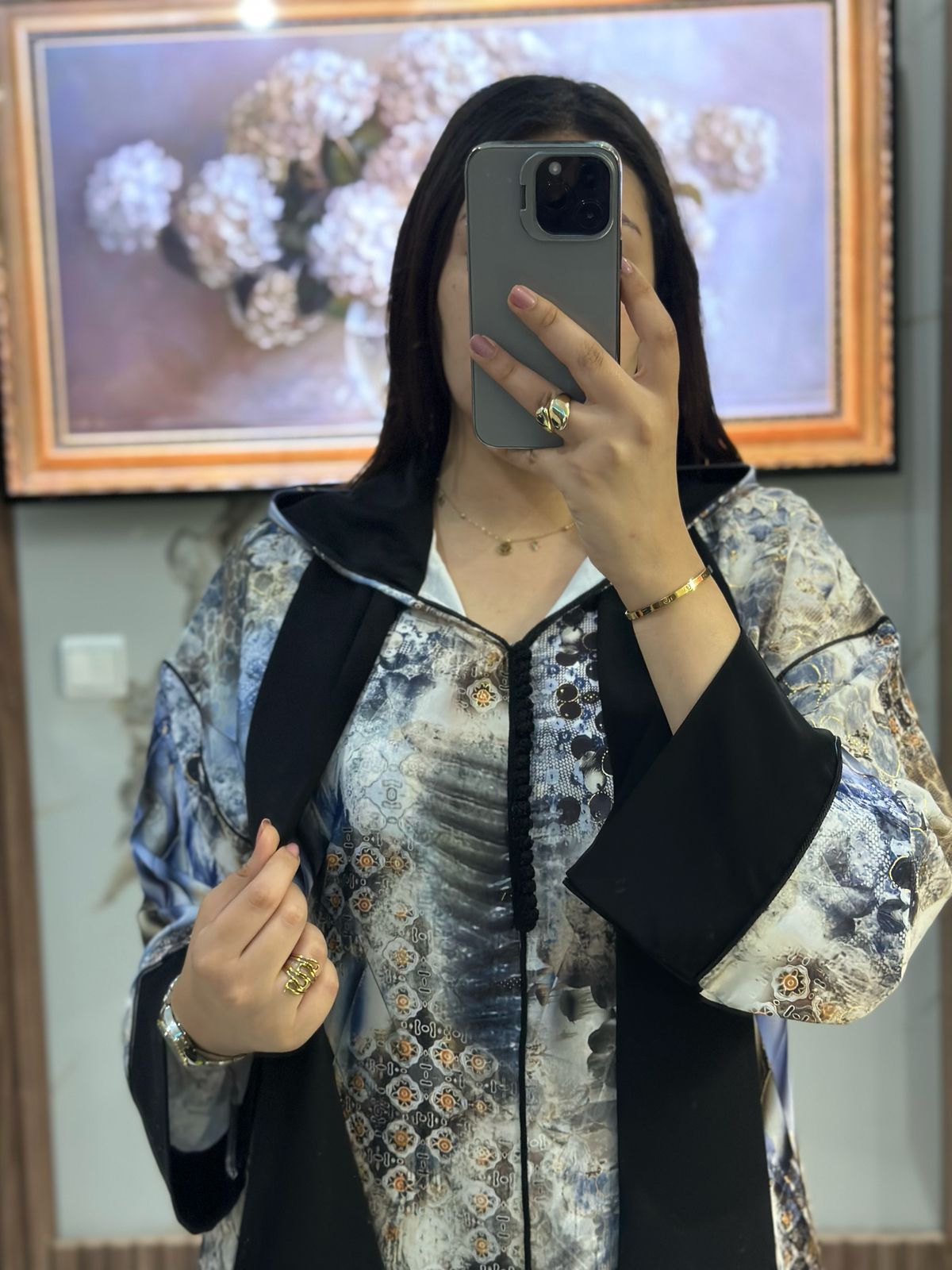 جلابة نسائية بشال
