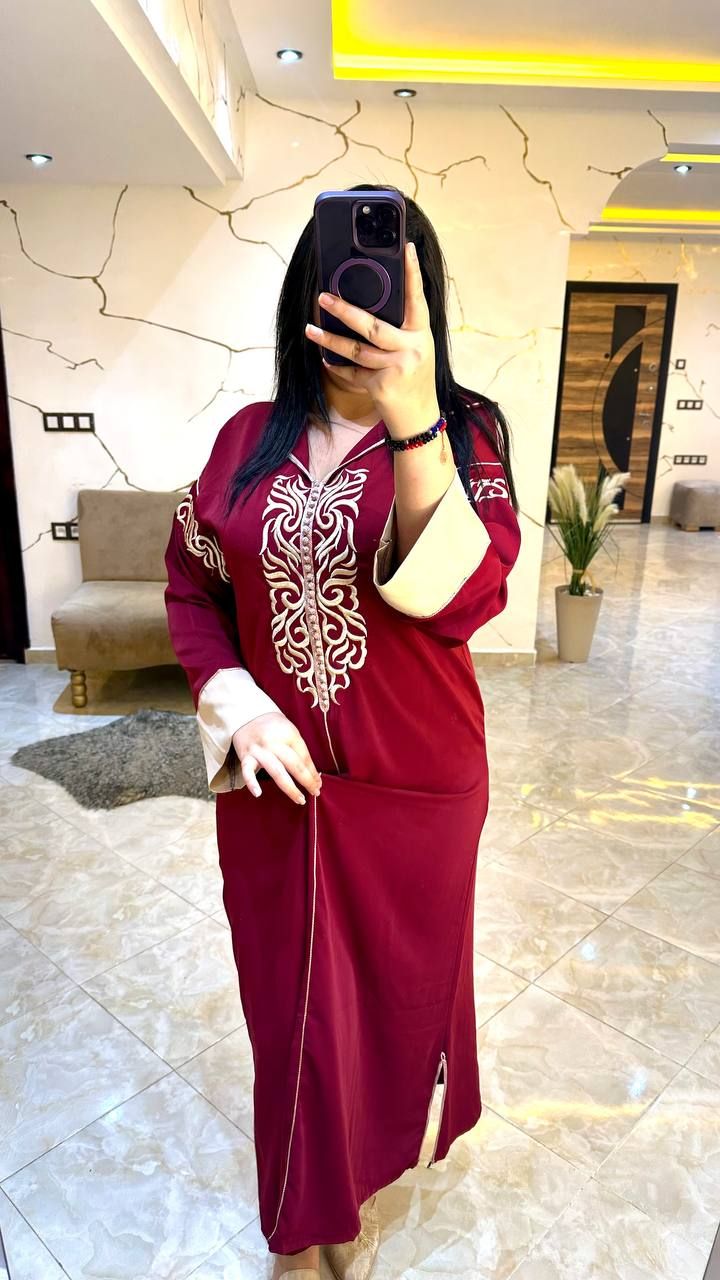 🔸لعشاق الجلابة المغربية  مخزنية