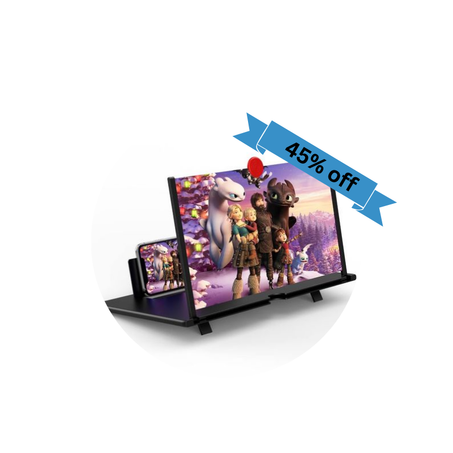 مكبر شاشة الهاتف المحمول