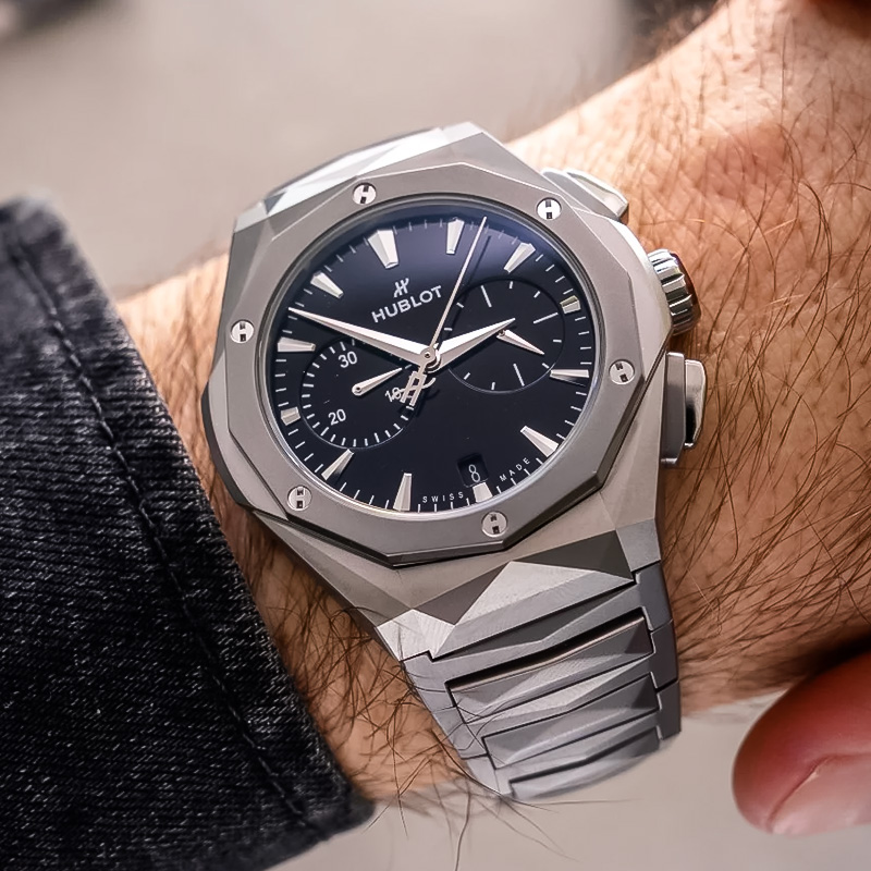 Hublot Classic Fusion Chronograph Orlinski Full Titanium