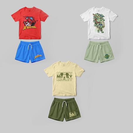 PACK Héros Préférés – Tortue Ninja, Mickey Mouse & Spider-Man !