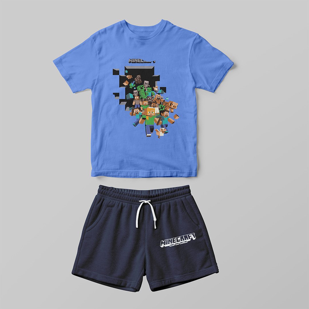 Pack 3 Héros : Mickey, Minecraft et Tom and Jerry pour un Style Unique