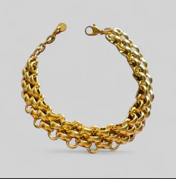 Bracelet Multi Chaînes Large Luxe