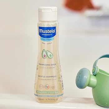 MUSTELA shampooing doux bébé à l'avocat BIO | 200 ml