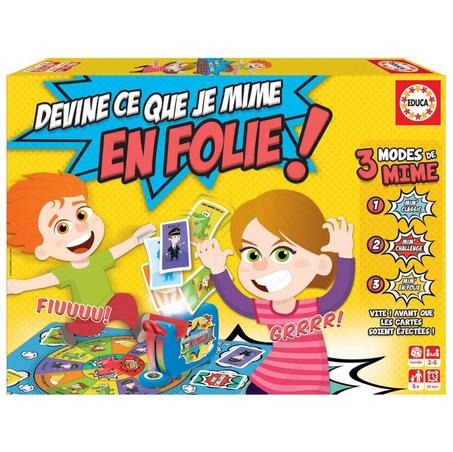 DEVINE CE QUE JE MIME EN FOLIE – EDUCA