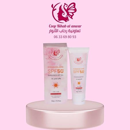 الواقي الشمسي 50+  Écran Solaire SPF50+