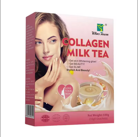 Thé au collagène | Thé aux herbes pour éclaircir la peau, lutter contre le vieillissement et la beauté.