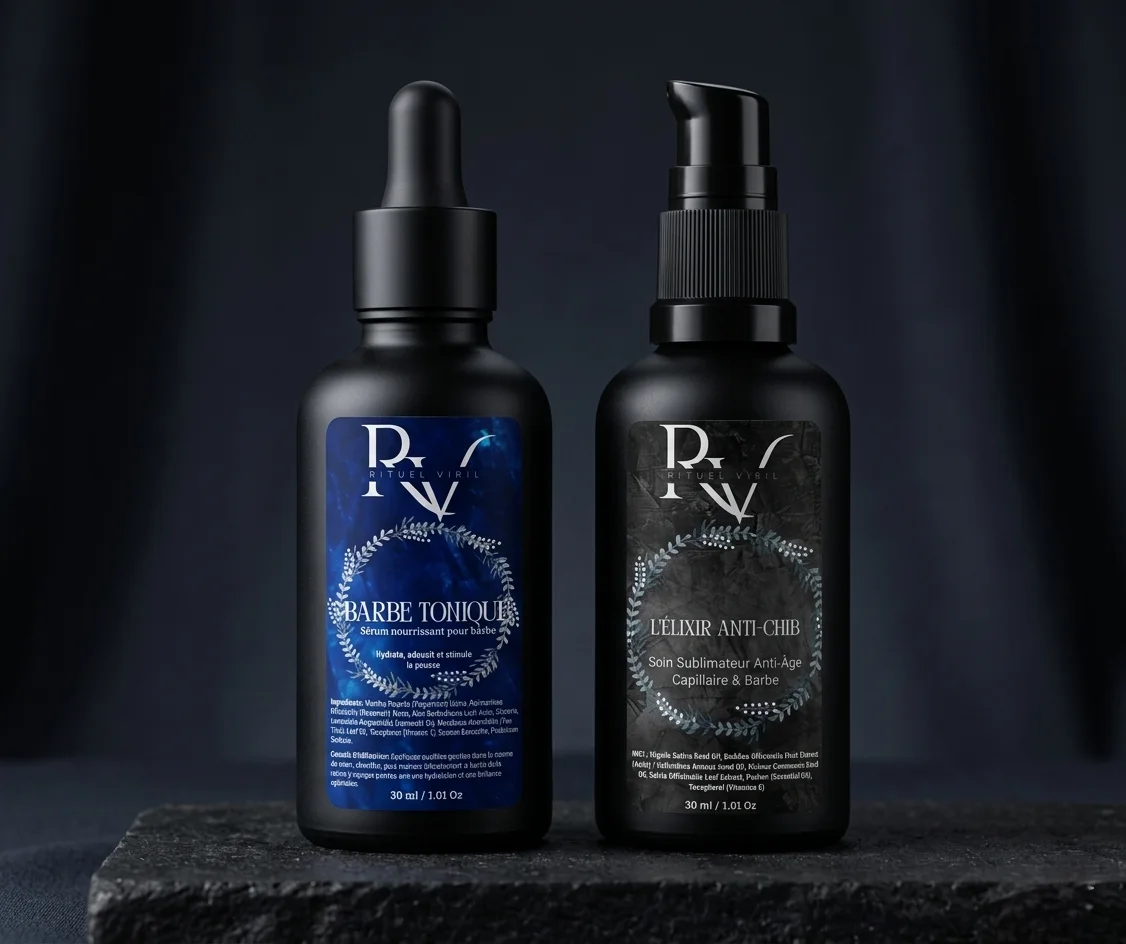 L'Essentiel de Barbe & Cheveux – Coffret de Soins Sublimateurs
