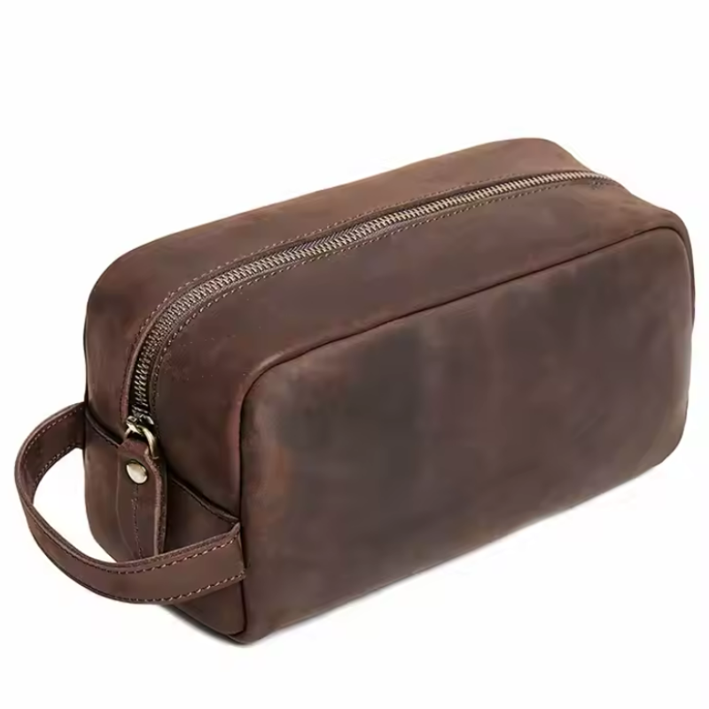 Trousse en Cuir – Élégance en Voyage