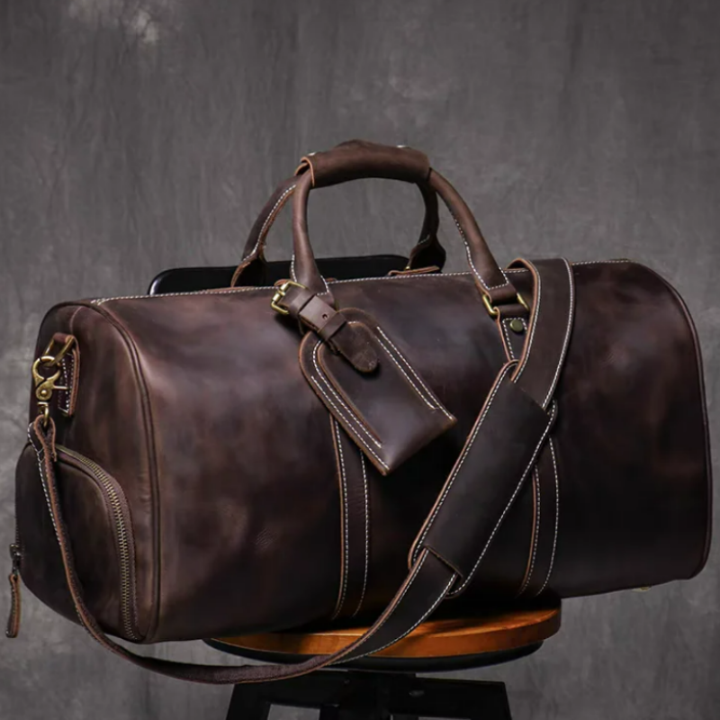 Sac de voyage en cuir – Le compagnon de vos escapades