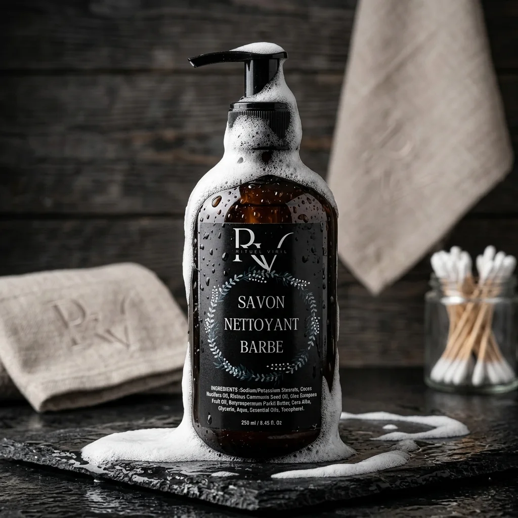 Savon à Barbe – Pureté & vitalité du poil