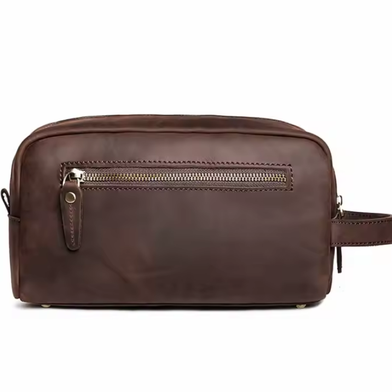 Trousse en Cuir – Élégance en Voyage