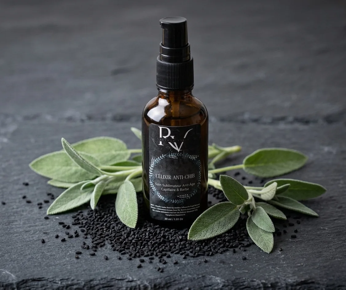 L’ÉLIXIR ANTI-CHIB – Le Soin Sublimateur Anti-Âge Capillaire & Barbe