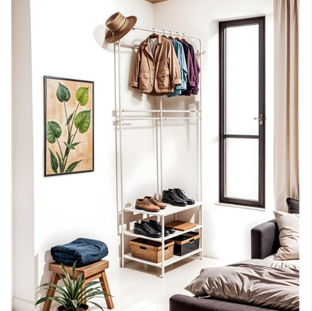 رف معطف الزاوية