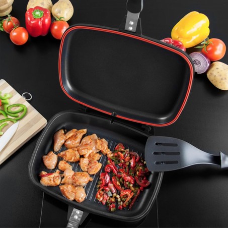 مقلاة الطبخ مزدوجة الجوانب