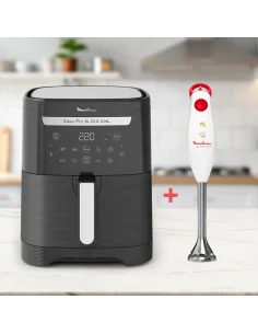 Pack Easy Fry & Grill XXL Noir + Pied Mixeur Gratuit