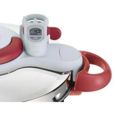 Cocotte Clipso Minute Easy 6L – Rouge & Blanc