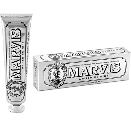 Marvis Whitening Mint Dentifrice Blancheur Menthe, 85ml